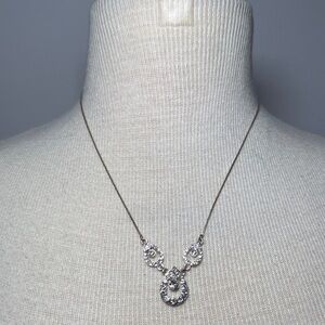 Claire’s Necklace with Crystal Accents